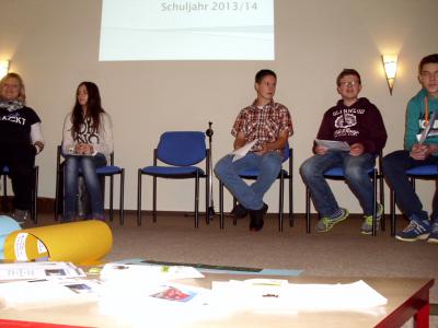 Foto des Albums: Präsentation Praxislernen Klasse 8 (25. 01. 2014)