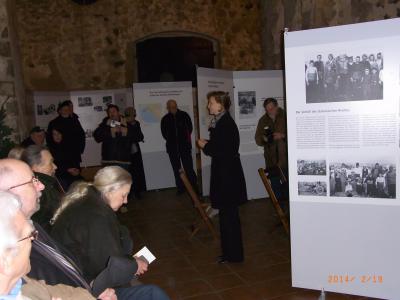 Foto des Albums: Ausstellungseröffnung "Erzwungene Wege" (20.02.2014)