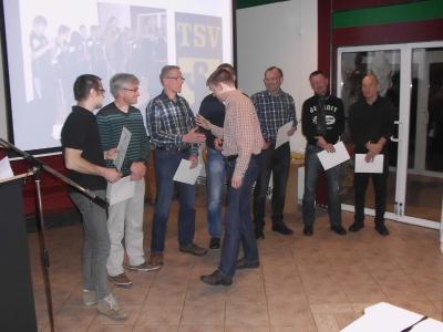Mannschaft des Jahres: Marathonl&auml;ufer des TSV 