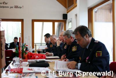Pr&auml;sidialrat des Landesfeuerwehrverbandes Brandenburg e.V. tagte in der Burger Feuerwache 