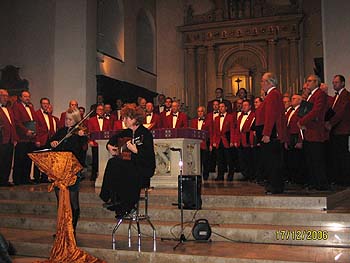 Foto des Albums: Weihnachtskonzert mit dem Duo „Caprice“