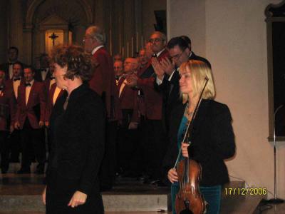 Foto des Albums: Weihnachtskonzert mit dem Duo „Caprice“