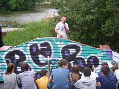 Foto des Albums: POETRY SLAM 23. Mai 2014 SOFA Breiter Teich