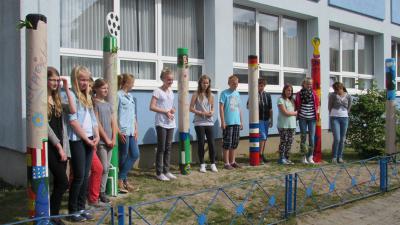 Foto des Albums: Kunstsäulen zur Fußball-Weltmeisterschaft 2014