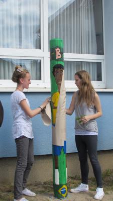 Foto des Albums: Kunstsäulen zur Fußball-Weltmeisterschaft 2014