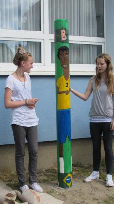 Foto des Albums: Kunstsäulen zur Fußball-Weltmeisterschaft 2014