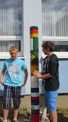 Foto des Albums: Kunstsäulen zur Fußball-Weltmeisterschaft 2014