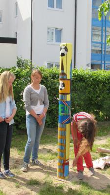 Foto des Albums: Kunstsäulen zur Fußball-Weltmeisterschaft 2014