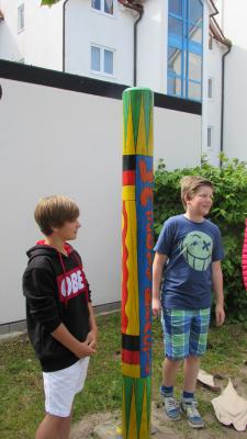 Foto des Albums: Kunstsäulen zur Fußball-Weltmeisterschaft 2014