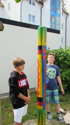 Foto des Albums: Kunstsäulen zur Fußball-Weltmeisterschaft 2014