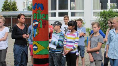 Foto des Albums: Kunstsäulen zur Fußball-Weltmeisterschaft 2014