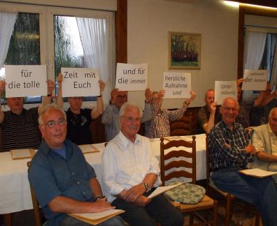 Foto des Albums: Letzte Chorprobe bei Hans & Elli