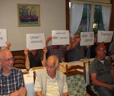 Foto des Albums: Letzte Chorprobe bei Hans & Elli