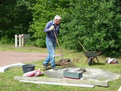 Foto des Albums: Sanierung der Leichtathletikanlage - Mai 2014