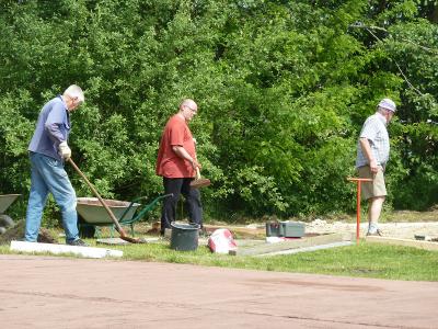Foto des Albums: Sanierung der Leichtathletikanlage - Mai 2014