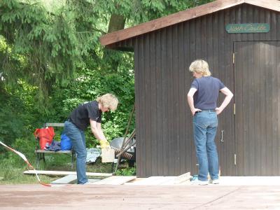 Foto des Albums: Sanierung der Leichtathletikanlage - Mai 2014