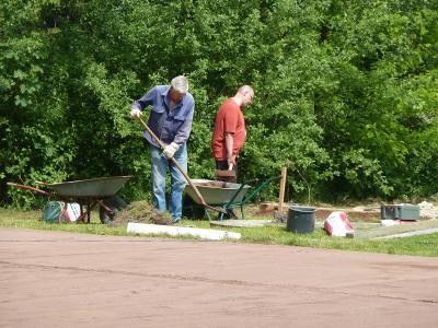 Foto des Albums: Sanierung der Leichtathletikanlage - Mai 2014