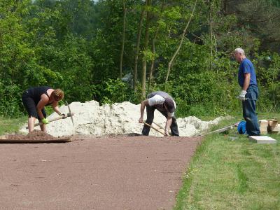 Foto des Albums: Sanierung der Leichtathletikanlage - Mai 2014
