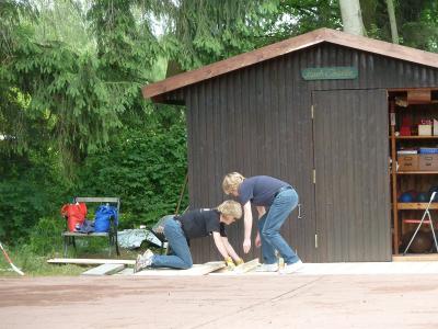Foto des Albums: Sanierung der Leichtathletikanlage - Mai 2014