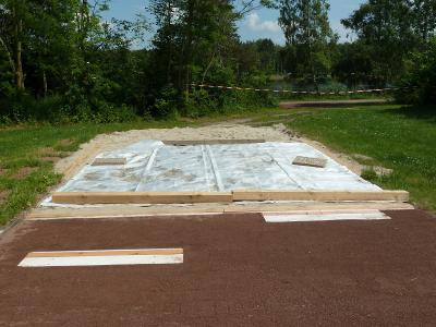 Foto des Albums: Sanierung der Leichtathletikanlage - Mai 2014