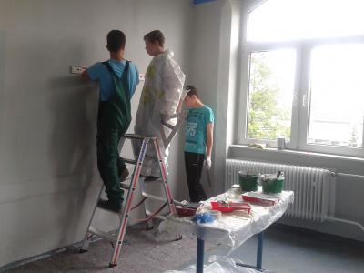 Foto des Albums: Projekt Klasse 8a "Klassenraumgestaltung" (10. 07. 2014)