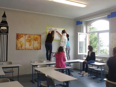 Foto des Albums: Projekt Klasse 8a "Klassenraumgestaltung" (10. 07. 2014)