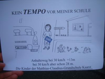 TEMPO runter! 