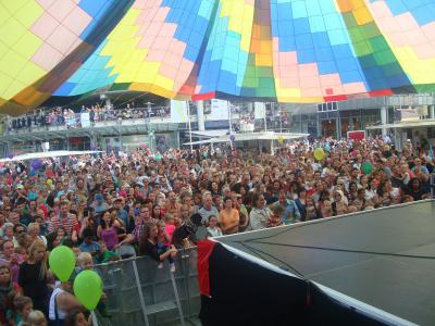 So viele Zuschauer waren da! 