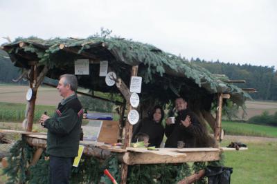 Foto des Albums: LIMES LIVE 2014; Labyrinth, Motorsägenkunst, Waldarbeit mit dem Pferd