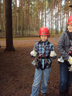 Foto des Albums: Ausflug der Klasse 5a in den Kletterpark