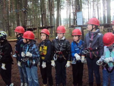 Foto des Albums: Ausflug der Klasse 5a in den Kletterpark