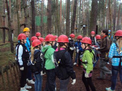Foto des Albums: Ausflug der Klasse 5a in den Kletterpark
