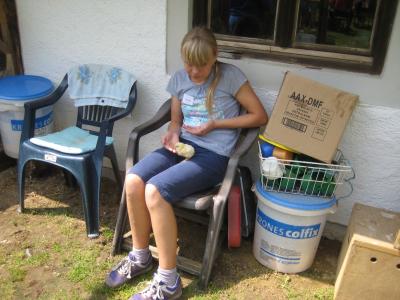 Foto des Albums: Rassegeflügelzuchtverein lud Ferienprogramm-Kinder zum Besuch ein