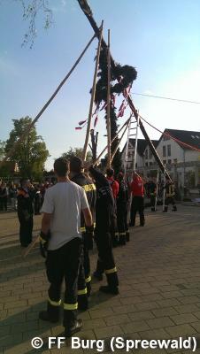 Foto des Albums: Der Maibaum steht