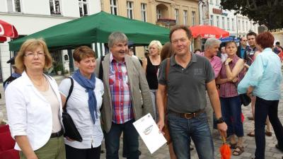 Foto des Albums: Grußwort beider Prignitzer Bündnisse für Familie nach Neuruppin (06. 06. 2015)