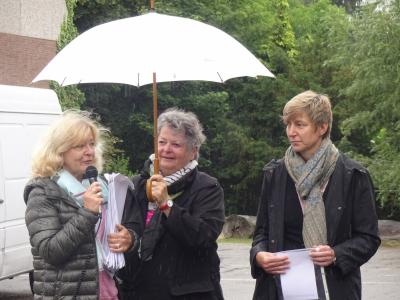Begr&uuml;&szlig;ung durch Frau Lucht 