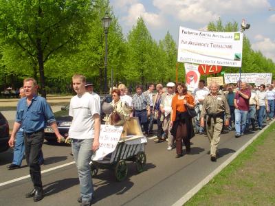 Foto des Albums: Demonstration gegen die Stallpflicht
