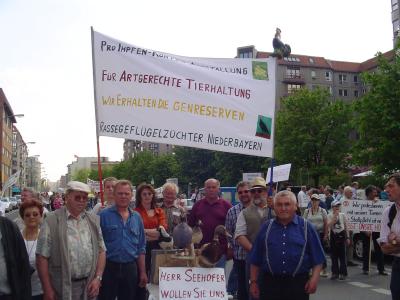 Foto des Albums: Demonstration gegen die Stallpflicht