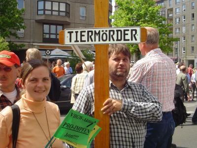 Foto des Albums: Demonstration gegen die Stallpflicht