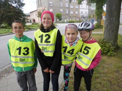 Fotoalbum Fahrradprüfung der Viertklässler 2015