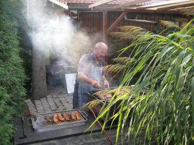 Grillmeister war wieder Albert Asam. 