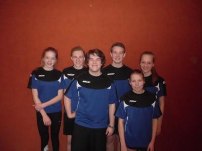 Laura, Justin, Jens, Robin, Lilly, Annika 