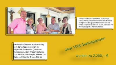 Foto des Albums: Tombola / Bürgerfest