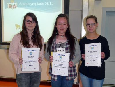 Foto des Albums: Mathematikolympiade Stadt 2015 (17.12.2015)