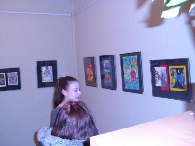 Foto des Albums: Vernissage der 11. Klassen der Schule Neustadt im Alten Laden „Schülerkunst“ (18.12.2015)