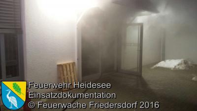 Vorschaubild: Einsatz 04/2016 | Brennt Geldautomat | Friedersdorf Lindenstraße