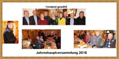 Foto des Albums: Jahreshauptversammlung 2016