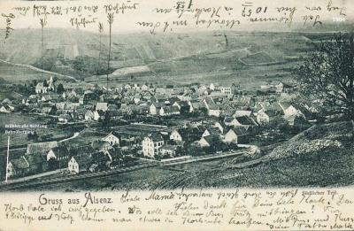 Vorschaubild: 1904 - Panoramasicht des Südens von Alsenz