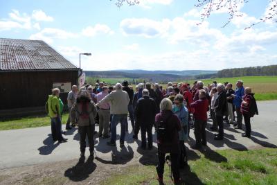 Panoramaausblick ins Blaue L&auml;ndchen an der Bettendorfer Waldfesthalle am 3 KR   (Bild vergr&ouml;&szlig;ern)