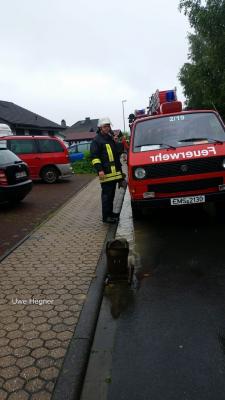 Foto des Albums: Starkregen seit Ende Mai - Feuerwehren im Einsatz